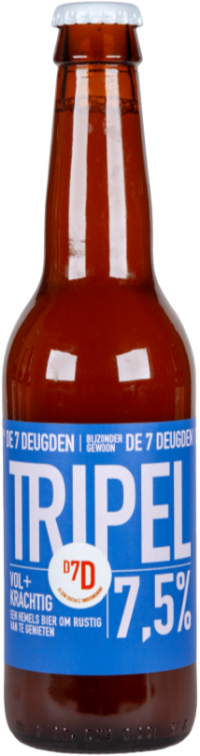 7 deugden tripel flesje van 33cl